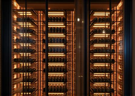 Temperature controlled luxury wine cellar